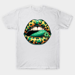 St Patrick Lips T-Shirt